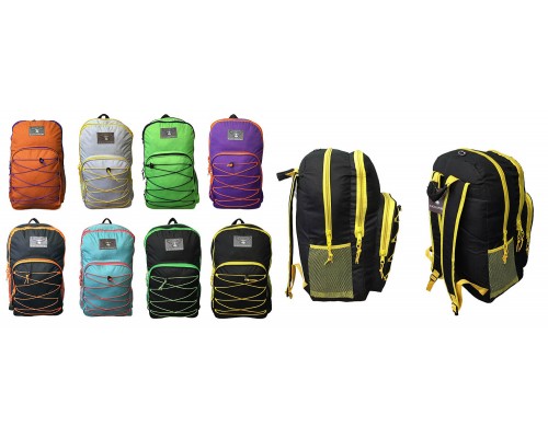 19" Bungee Backpacks Bulk Case of 24