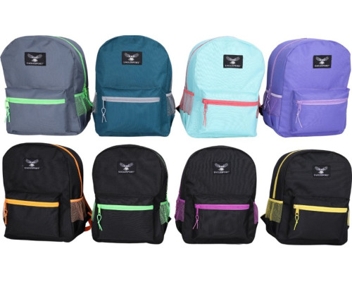 16" Two-Tone Backpacks in Bulk