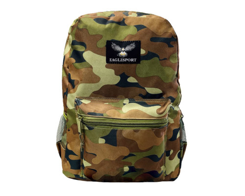 16" Camo Design Backpacks