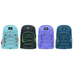 19" Bungee Backpacks Bulk Case of 24