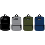 17 " ARCTIC STAR Backpacks In 4 Boy Colors - Bulk Case Of 24 Bookbags