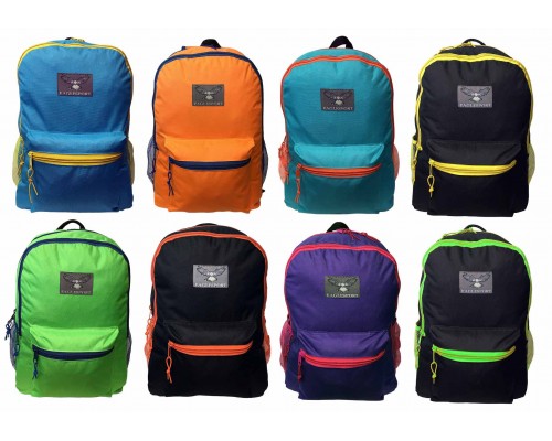 16" Two-Tone Backpacks in Bulk