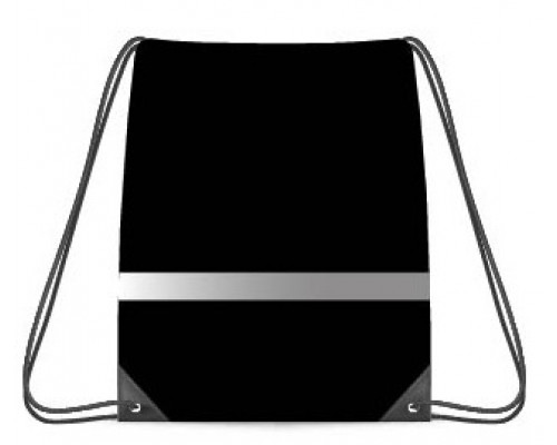 Black Drawstring Bags in Bulk Case of 144