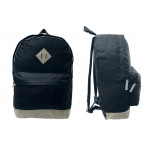 17" Black/Grey Backpacks in Bulk Case of 24
