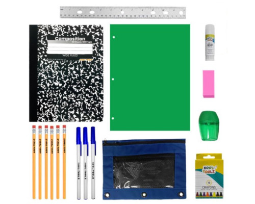 Wholesale 32 Pc. School Supply Kit
