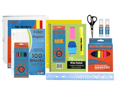 47 Pc. Bulk School Supply Kit - Elementary