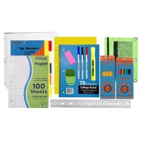 Bulk 40 Piece School Supply Kit - Middle/High