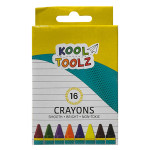 16 Pack Kool Toolz Premium Crayons