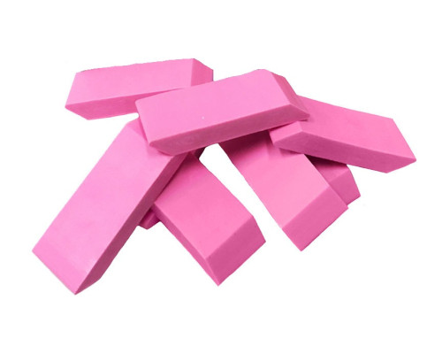 Bulk Pink Wedge Erasers 