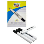 Dry Erase Markers Black 12ct. Chisel Tip