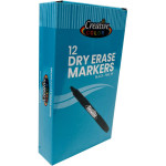 Bulk Dry Erase Markers – Black – Fine Tip