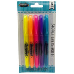 Pen‑Style Assorted Highlighters – Chisel Tip