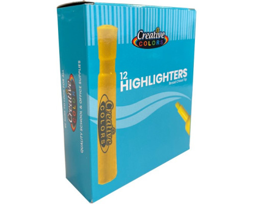 Bulk Yellow Highlighters – Chisel Tip