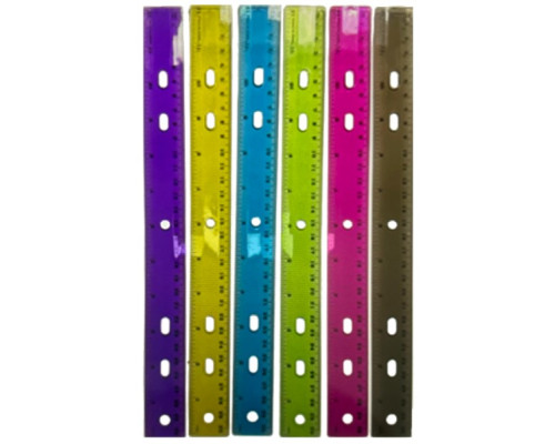 12" Plastic Rulers 