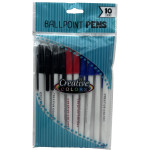 Assorted Stick Pens – 10‑Pack – Bulk Case of 48