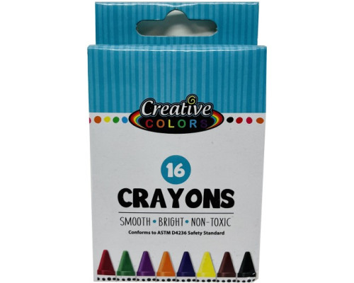 Crayons – 16 Pack – Creative Colors 
