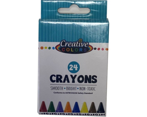Creative Colors Crayons – 24 Pack