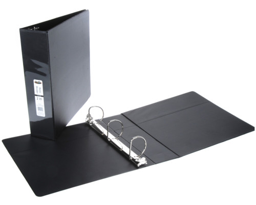 3‑Ring View Binder – 2" Black