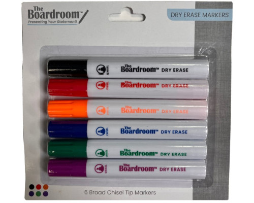 Dry Erase Broad Tip Markers