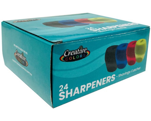 Bulk Pencil Sharpeners – Single‑Hole, Spill‑Proof Dome Cover 
