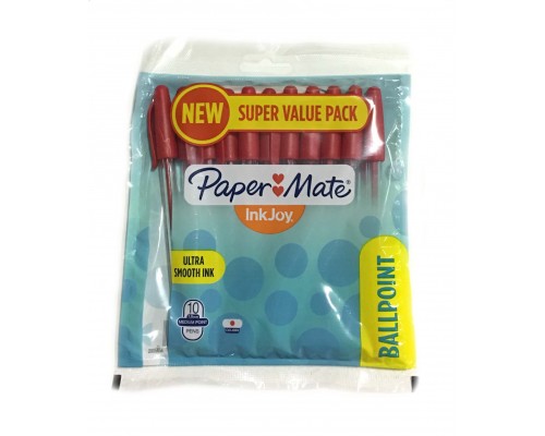 10 Pack Paper Mate Red Pens