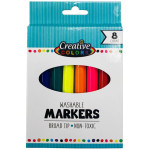 Washable Markers – 8 Count – Broad Tip 