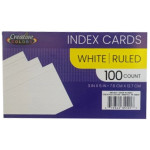 Index Cards 3" x 5" – 100 Count 