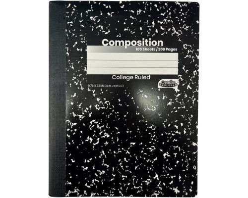 Composition Notebooks – College Ruled – 100 Sheets