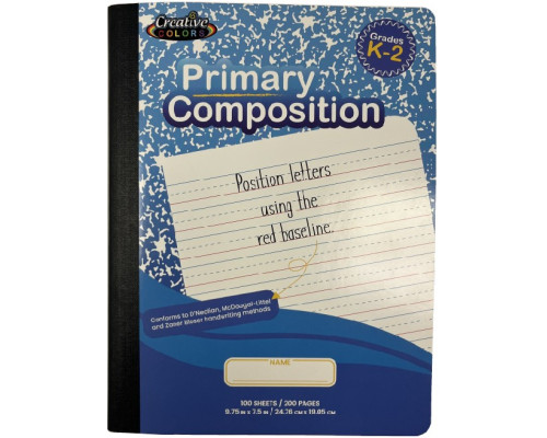 Primary Composition Notebooks – 100 Sheets