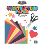 Construction Paper – 9" x 12" – 48 Sheets