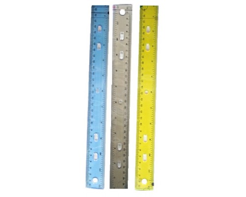 12" Plastic Rulers 