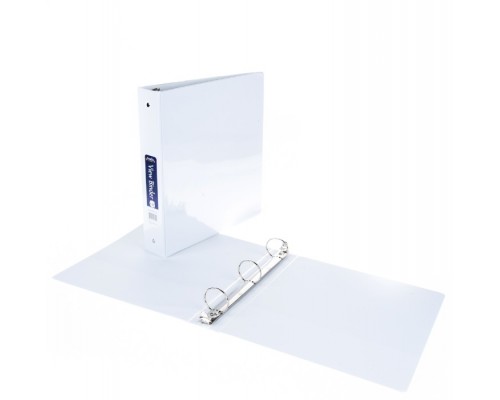 1.5" 3-Ring Binders White 