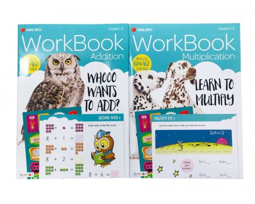 Bendon Early Learning Math Workbooks 2 Titles 
