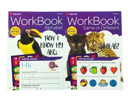 Bendon Early Learning Licensed Workbooks 2 Titles 