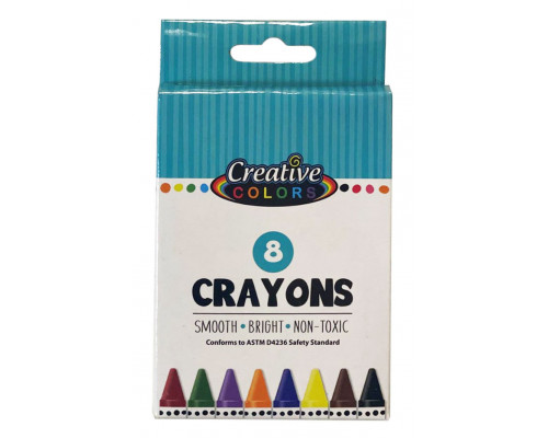 8 Pack Crayons