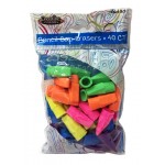 Bulk Pencil Cap Erasers 40ct.