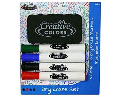Dry Erase Chisel Tip Marker Set