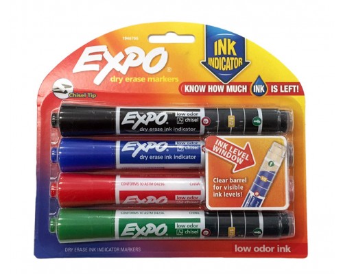 EXPO Markers 4 ct. Dry Erase 
