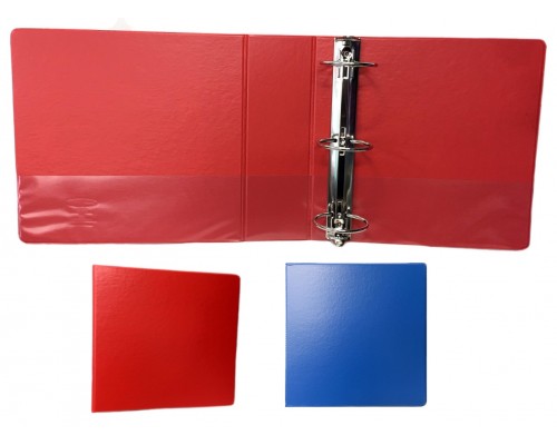 3" Blue Hard Binders