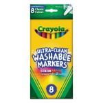 8 Pack Crayola Washable Markers ColorMax