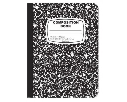 100 Sheet Quad Ruled Notebooks 