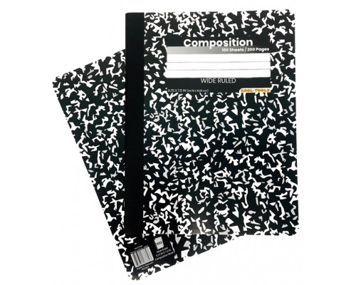 100 Sheet Kool Toolz Composition Notebooks Wide Ruled