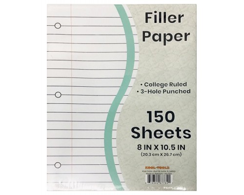 150 Pack Filler Paper College Ruled