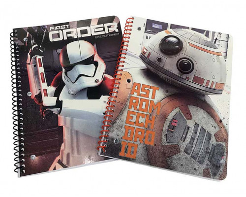 STAR WARS Spiral Notebook - 70 Sheets