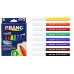 8 Pack Prang Washable Markers