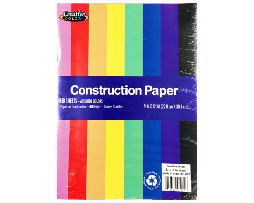 48 Pack Bulk Construction Paper